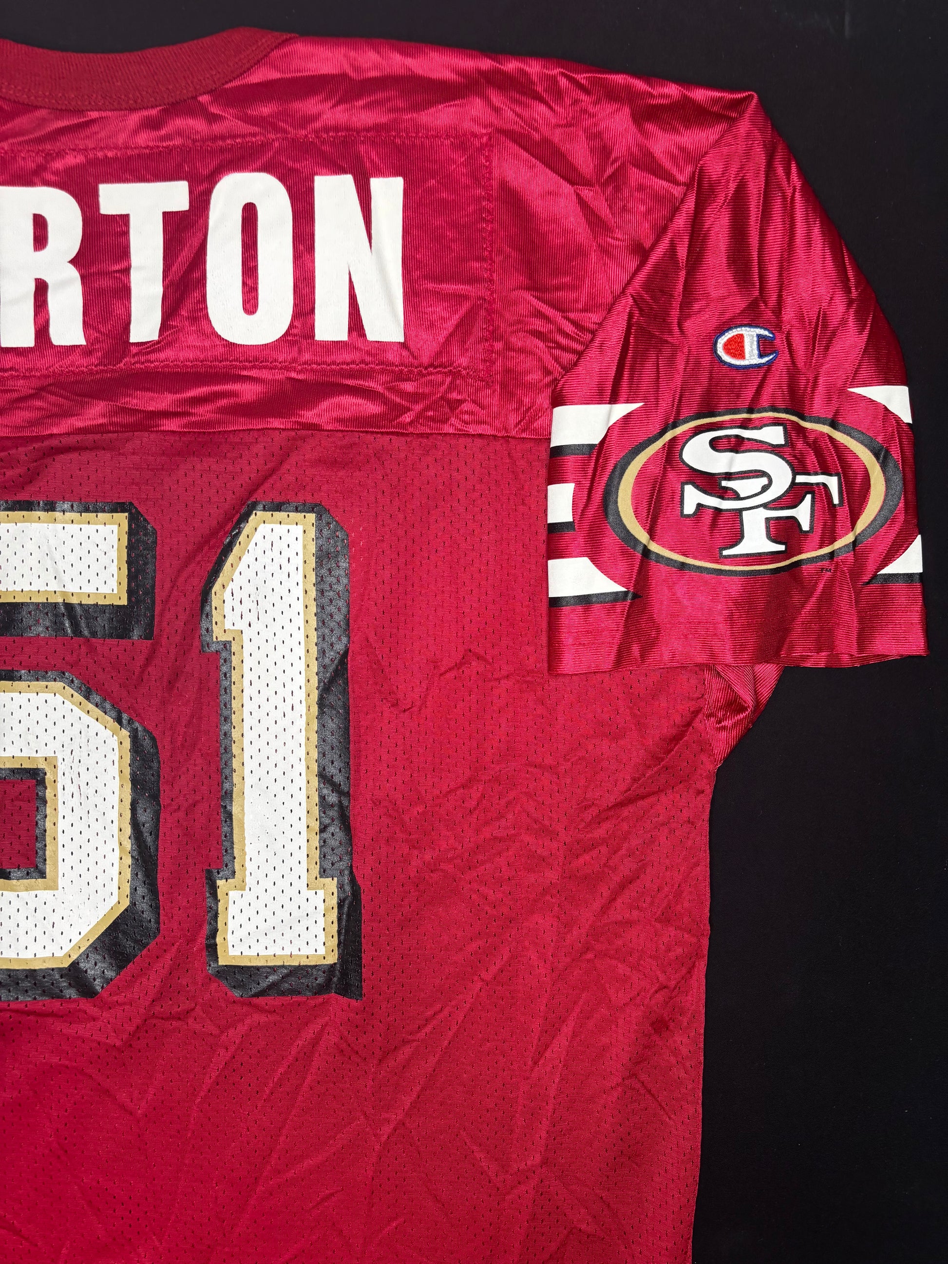 San Francisco 49ers Ken Norton Jr Champion Football Jersey Size: 48
