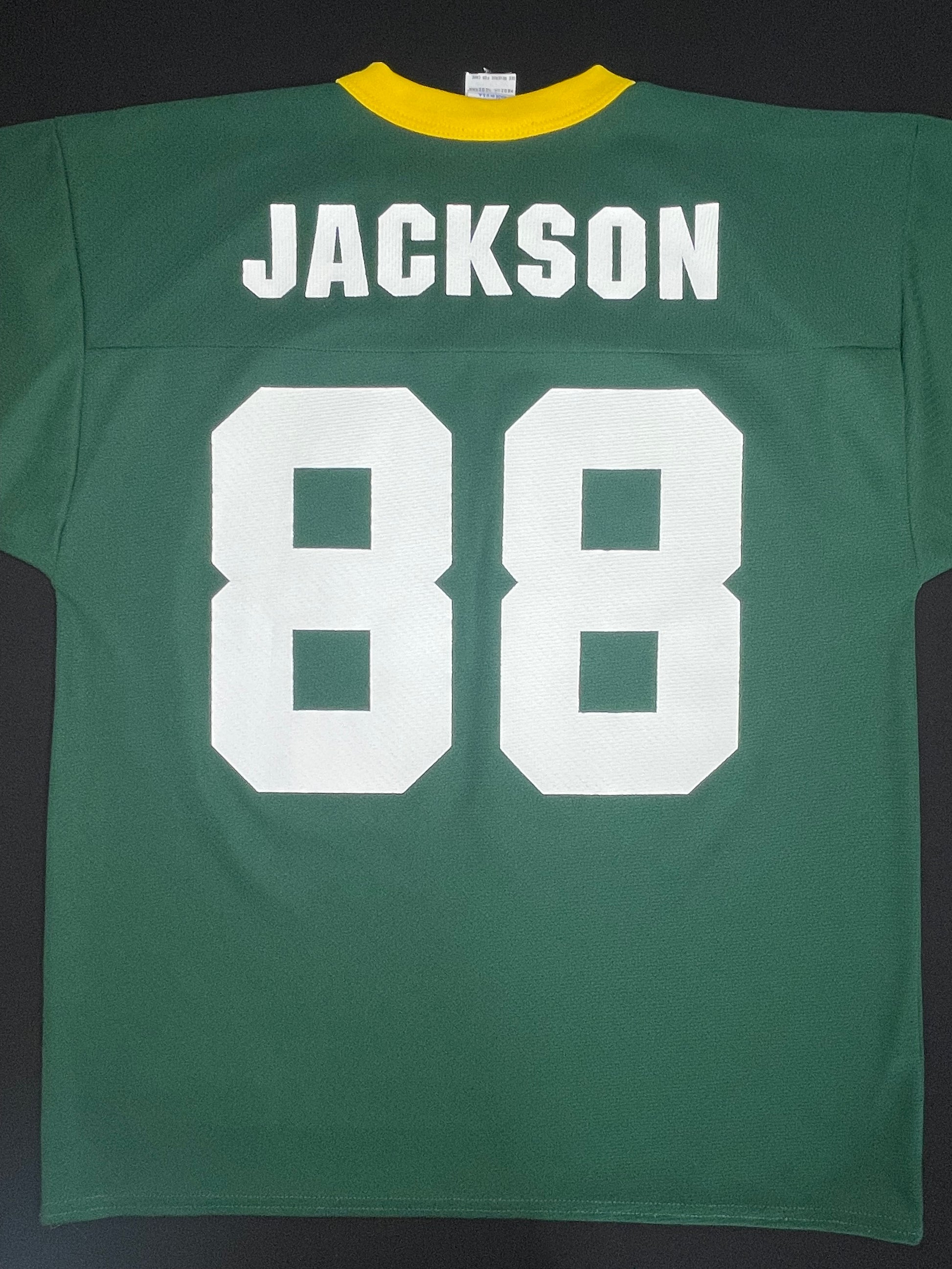 Vintage Green Bay Packers Keith Jackson Logo 7 Football Jersey Size: Medium