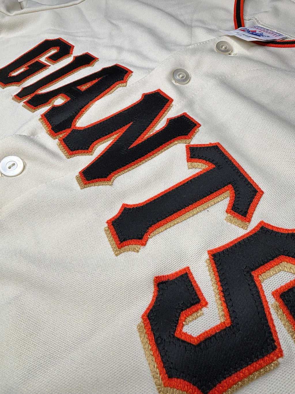 NWT San Francisco Giants Barry Bonds Majestic Baseball Jersey Size: Large