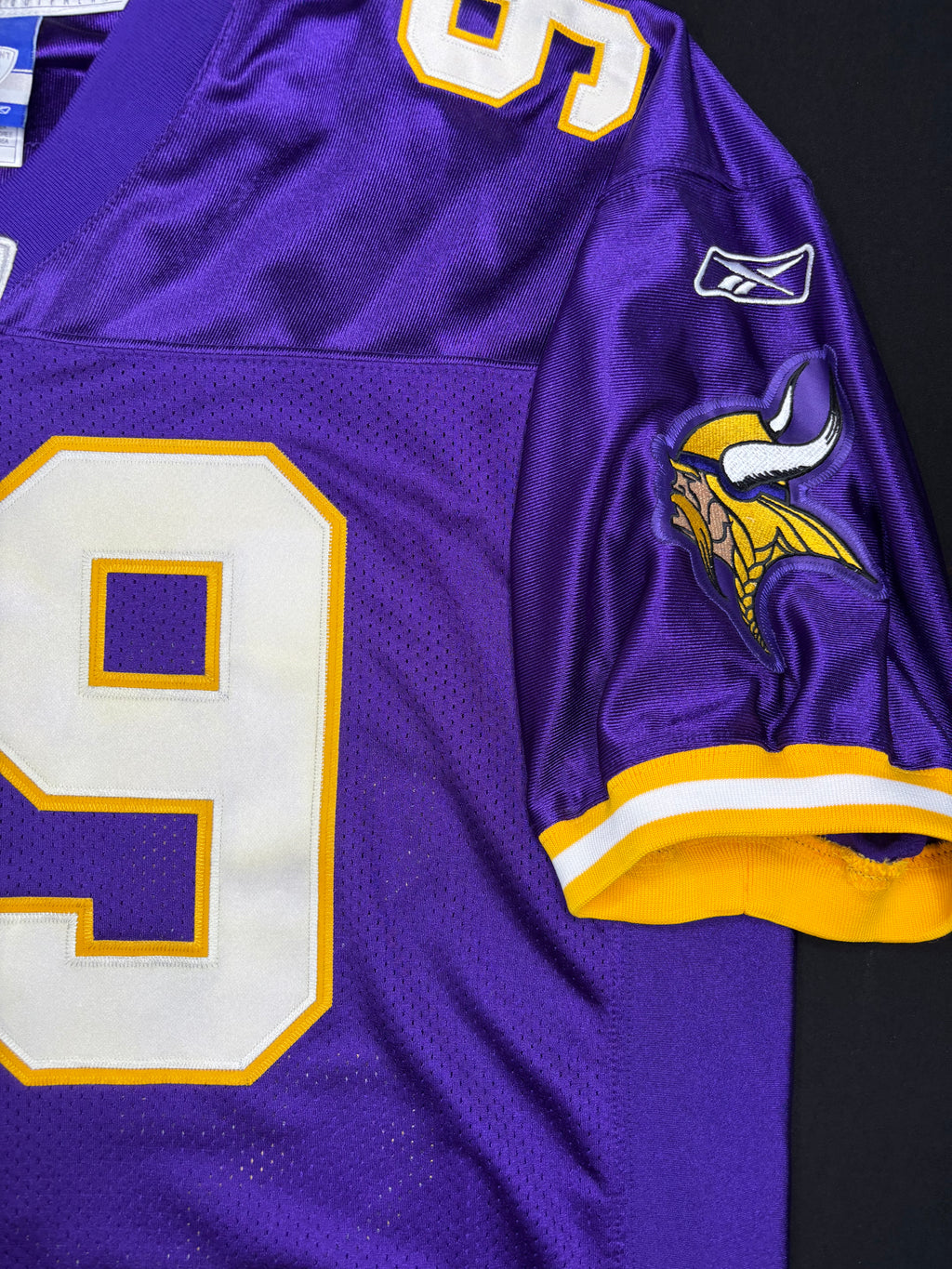 Minnesota Vikings Erasmus James Autographed Authentic Reebok Football Jersey Size: 52