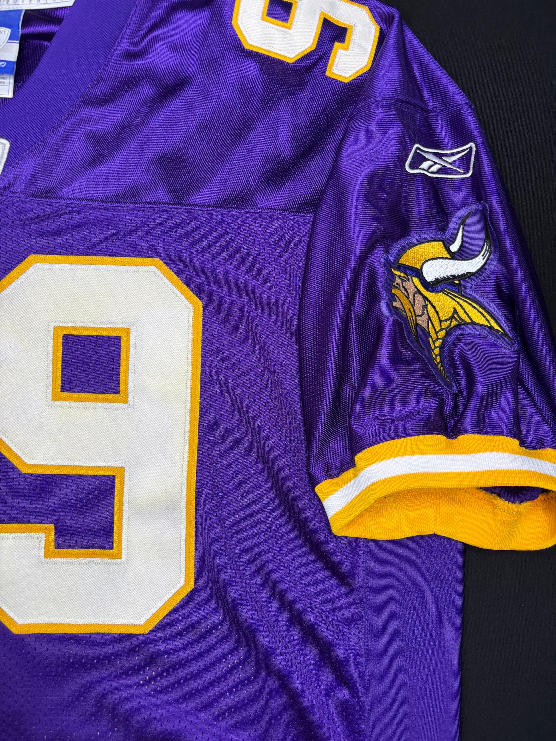 Minnesota Vikings Erasmus James Autographed Authentic Reebok Football Jersey Size: 52