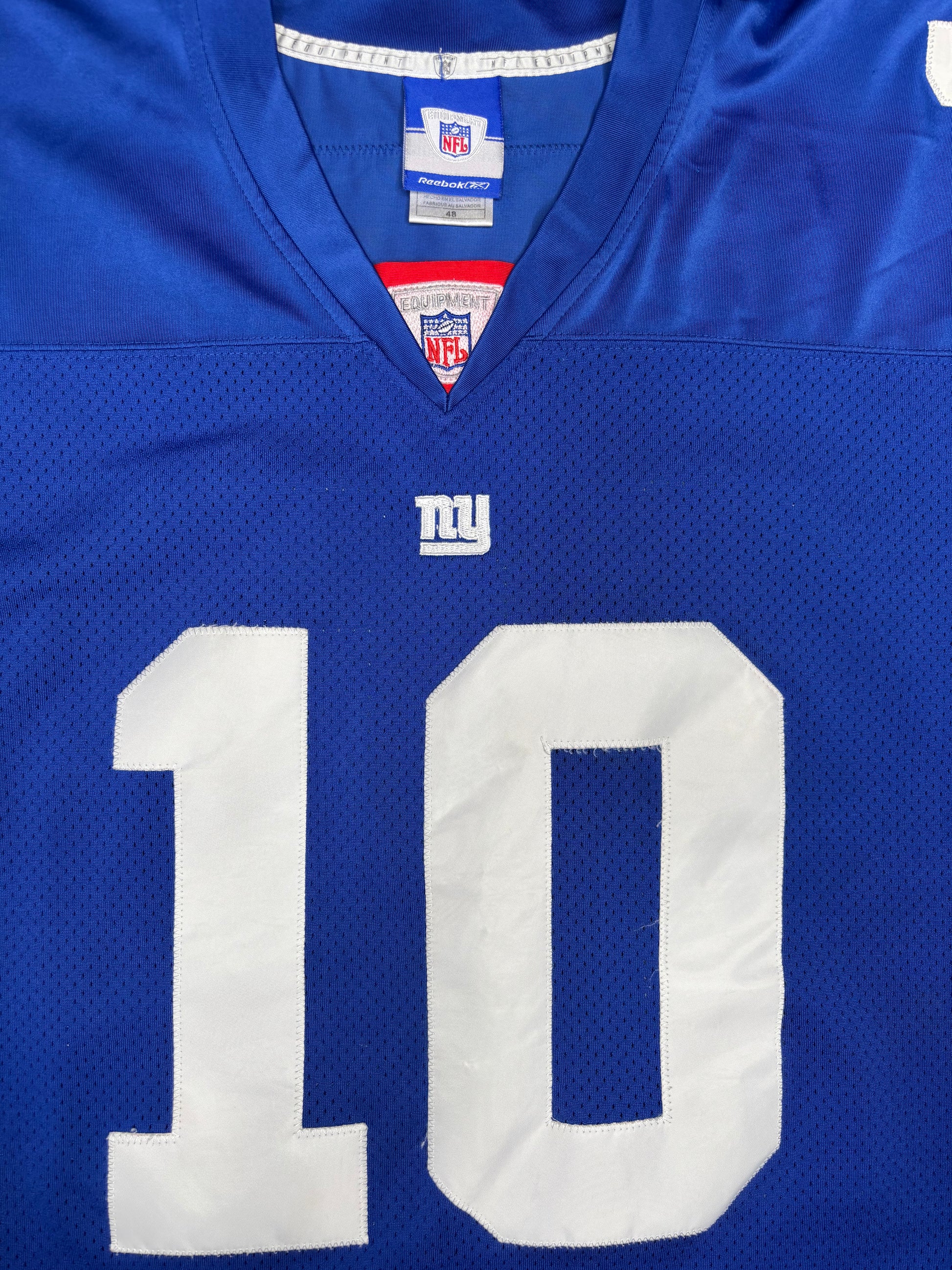 New York Giants Eli Manning Reebok Authentic Football Jersey Size: 48