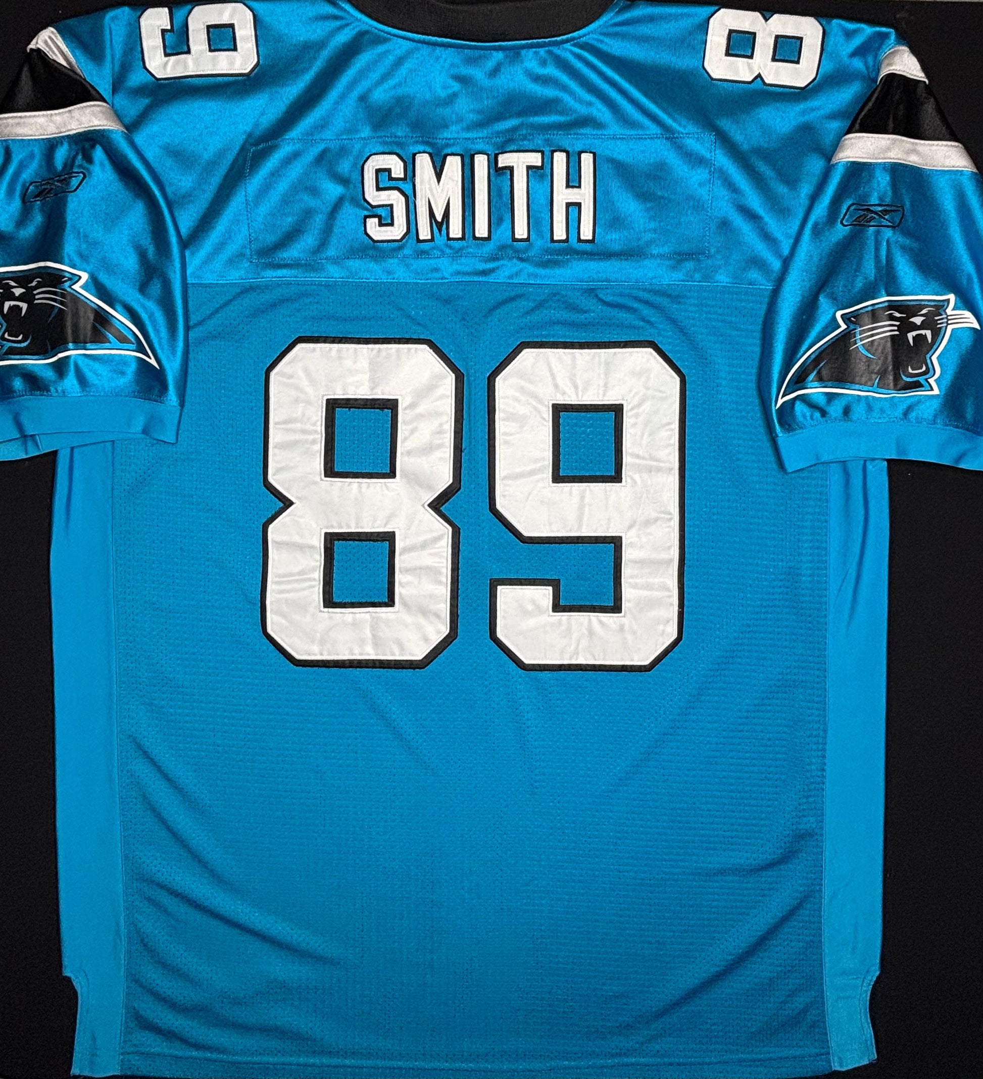 Carolina Panthers Steve Smith Authentic Reebok Football Jersey Size: 60