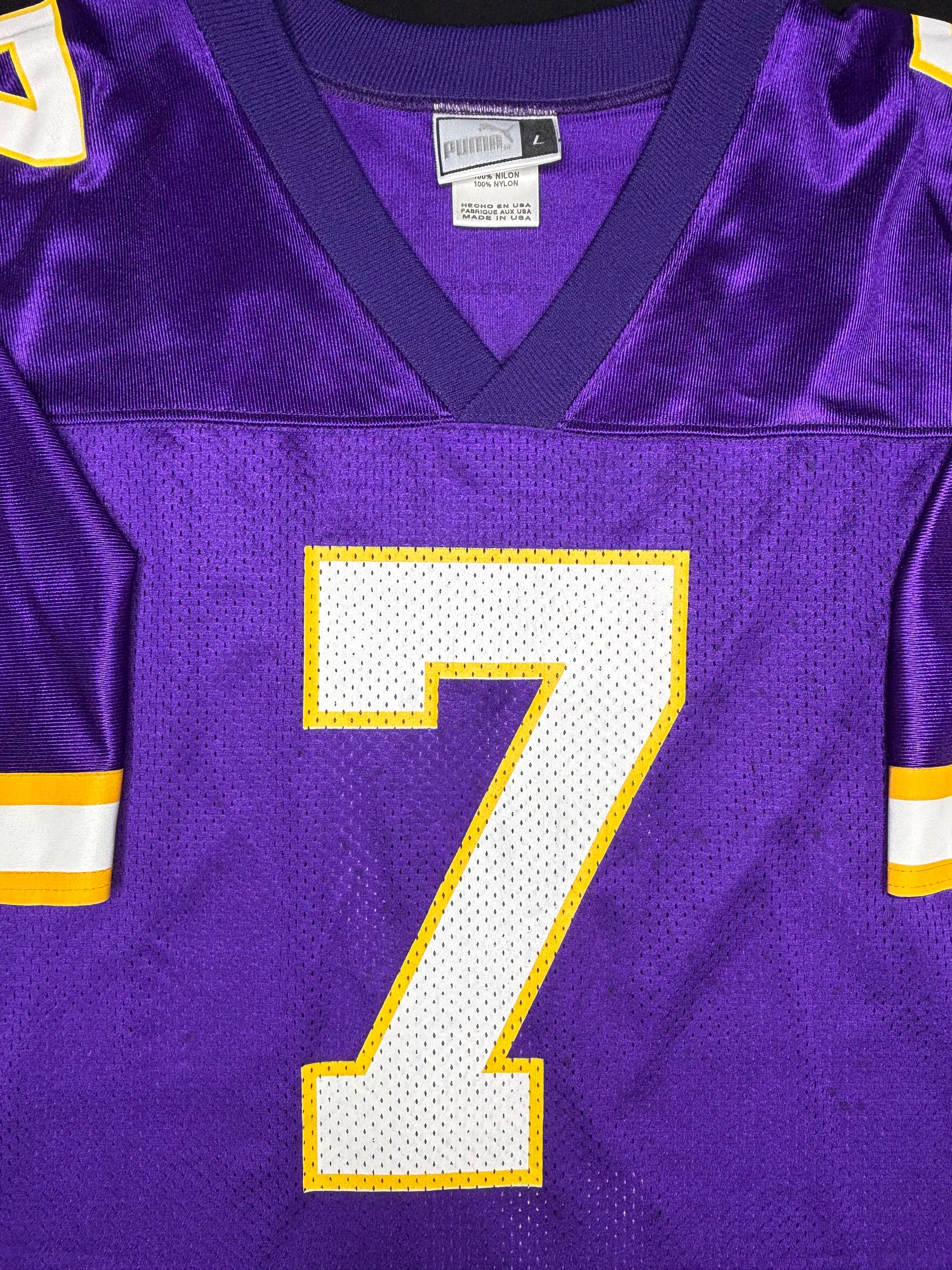 Minnesota Vikings Randall Cunningham Puma Football Jersey Size: Large