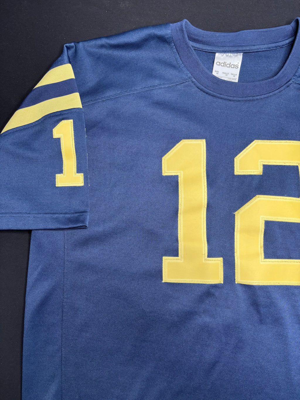 Navy Roger Staubach Adidas HWA Football Jersey Size: Large