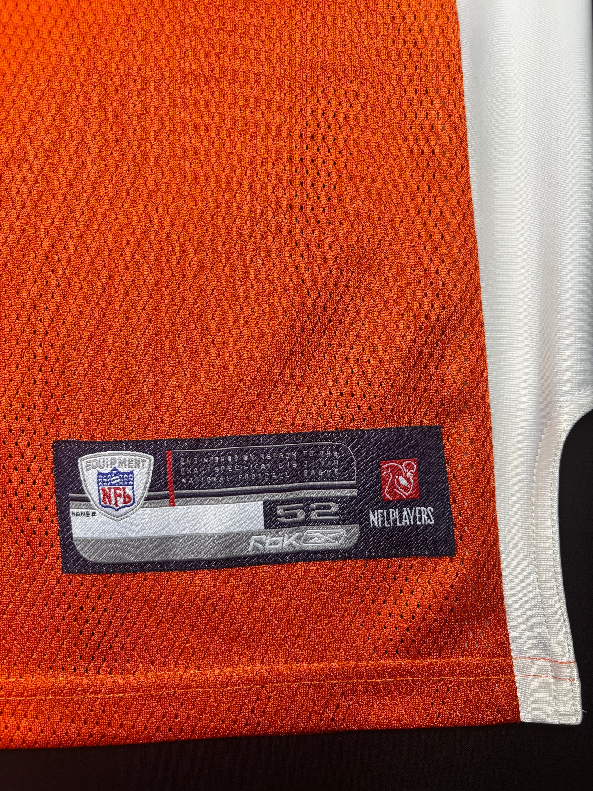 Cincinnati Bengals Rudi Johnson Authentic Reebok Football Jersey Size: 52