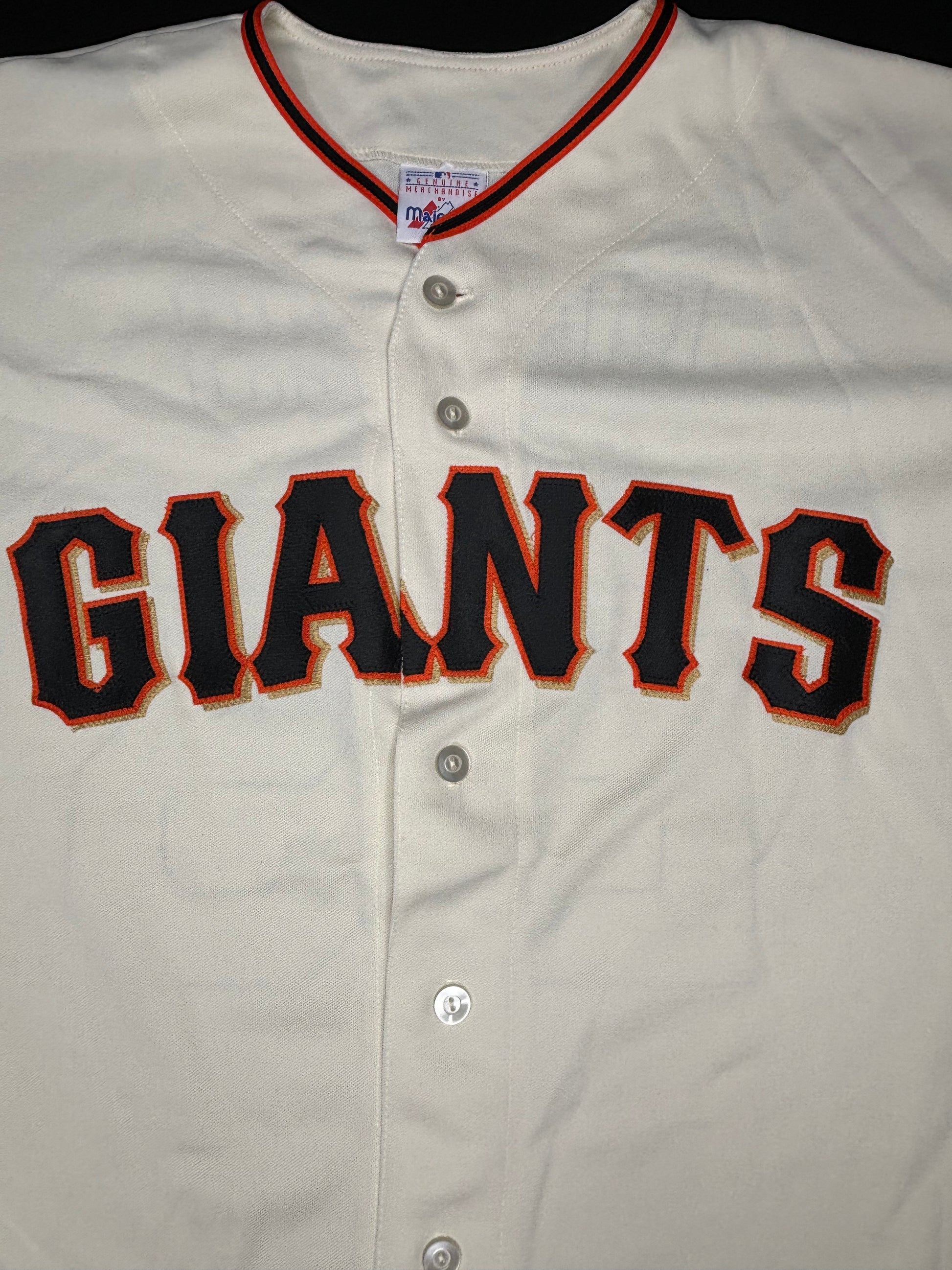 NWT San Francisco Giants Barry Bonds Majestic Baseball Jersey Size: Large