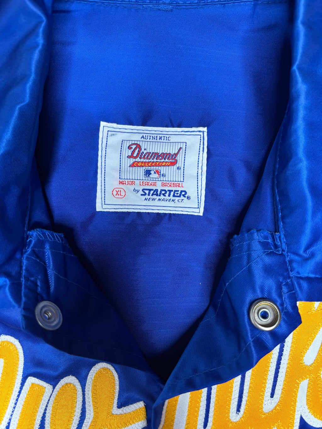 Milwaukee Brewers Vintage Starter Jacket Size: XL
