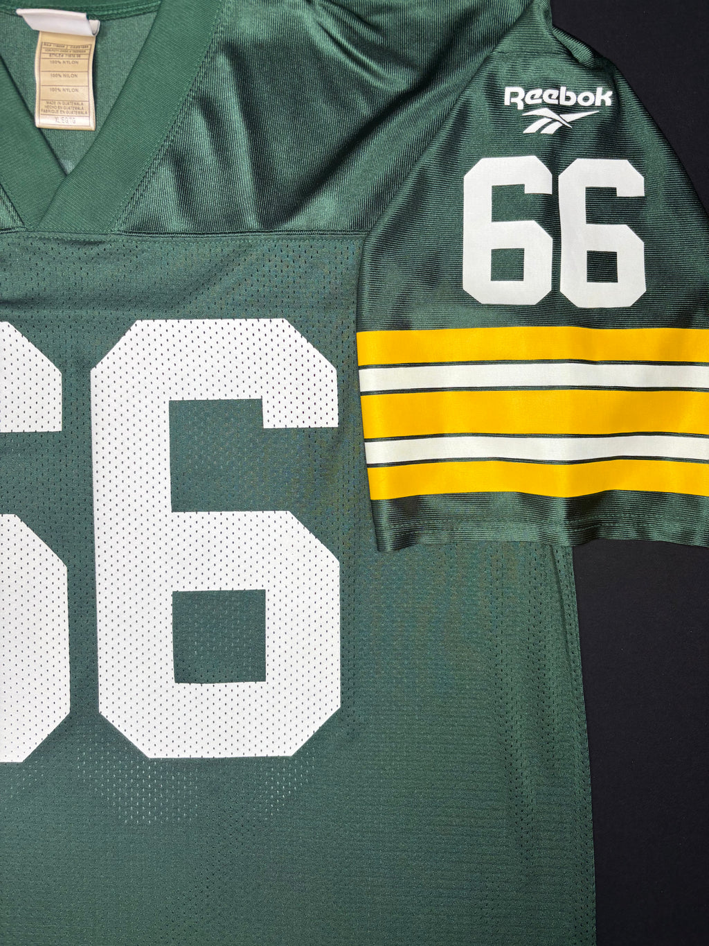 Green Bay Packers Ray Nitschke Reebok Throwbacks Football Jersey Size: XL